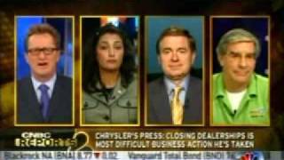 CNBC Flaherty Blasts Obama on Dealer Closings [upl. by Attelliw]