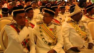 SULTAN PALEMBANG MENGANUGRAHKAN GELAR ADATMARET 2014 1 [upl. by Anwahsar]