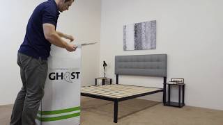 GhostBed Mattress Unboxing [upl. by Anivid]