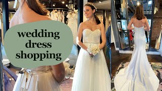 Wedding Dress Shopping at BHLDN [upl. by Acinej]