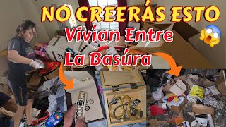 ♻️No Creeràs Esto😲Vivían Entre La Basura Acumularon Demasiadas Cosas dumspterdiving [upl. by Airasor]