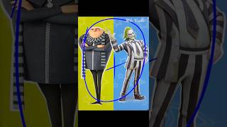 Felonious Gru  Beetlejuice mixingcharacters despicableme4 beetlejuice ai [upl. by Trella]