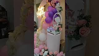 birthday backdrop stand [upl. by Nylimaj]