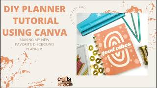 Let’s make a Planner in Canva  DIY PLANNER TUTORIAL USING CANVA [upl. by Ycnalc592]