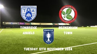 BIG CONFIDENCE BOOSTER  Tonbridge Angels 61 Beckenham Town 12112024 [upl. by Per]