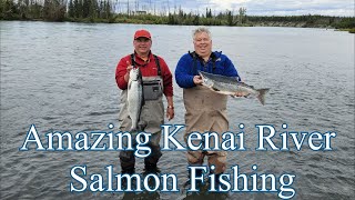 Action Packed Best Kenai River Salmon Fishing [upl. by Nitsruk]