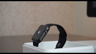 Apple Watch Space Black Stainless steel StopMotion  iPhoneBlogde [upl. by Mannos]