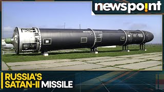 RussiaUkraine war Russias SatanII missile  Worlds deadliest nuclear missile  WION [upl. by Nnod]