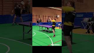 TERRIFIC DEFENSE tabletennisplayer [upl. by Arrehs]