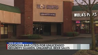 Unlicensed security guards cited at Mugshots restaurant [upl. by Ashby]