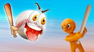 Funny Play Doh Stop Motion Ball and Strain Orange Got Balls 💖 Play Doh Cartoons For Kids [upl. by Howlond]