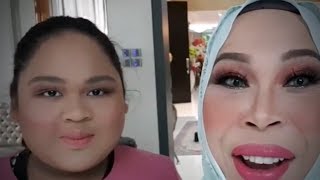 Cantiknya Cik B Anak Dato Seri Vida Bila Makeup [upl. by Gerius]