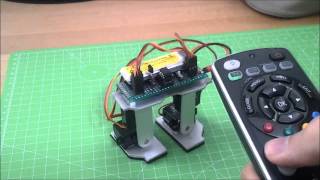 ATtiny Biped IR [upl. by Ledarf646]