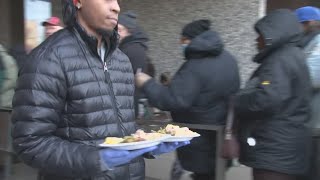 Volunteers bring warm meals to people experiencing homelessness in Buffalo [upl. by Adev]