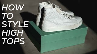 How to Style High Top Sneakers [upl. by Eirena]