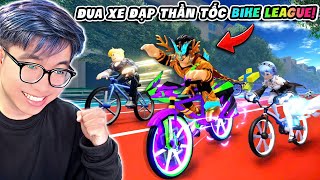 BI HUỲNH TỪ NOOB TRỞ THÀNH PRO VỚI 300 TỶ SỨC MẠNH TRONG CUỘC ĐUA XE ĐẠP  BIKE LEAGUE ROBLOX [upl. by Lillywhite]