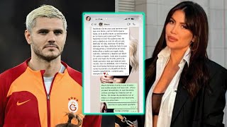 ¿QUISO HUMILLAR A ICARDI Wanda publicó un chat íntimo y quedó expuesto su ruego por volver con ella [upl. by Adnulahs]