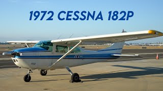 1972 Cessna 182P Flight For Sale [upl. by Nodanrb133]