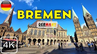 Walking in Bremen Germany 🇩🇪  Everyday life in a German City  4K ASMR [upl. by Saval]