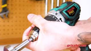 Grizzly Pro Hammer Drill and Forstner Bits A Powerful Combo [upl. by Amorete]