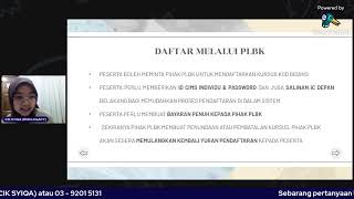 Tips Daftar Kursus Tambah Kod Bidang dalam sistem CIMS Individu [upl. by Yettie]