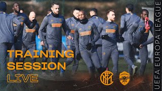 INTER vs LUDOGORETS  PREMATCH LIVE TRAINING SESSION  201920 UEFA EUROPA LEAGUE ⚫🔵 [upl. by Goss]