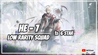 Arknights HE7 Low Rarity Squad [upl. by Reinwald612]