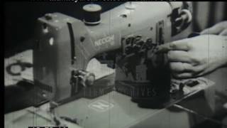 Necchi Sewing Machine Demonstration 1950s  Film 98425 [upl. by Llerrud]