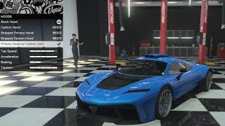 GTA 5  DLC Vehicle Customization  Benefactor Krieger AMG Project ONE and Review [upl. by Camilia642]