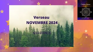 Verseau ♒ Mois de novembre 2024 💫 Une transition difficile mais nécessaire ✨ [upl. by Gilmer713]