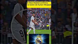 Mbappé sufre una lesión muscular en el bíceps femoral se queda sin derbi realmadrid laliga mbappe [upl. by Eittah]