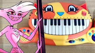 Angel Dust quotADDICTquot Hazbin Hotel Song Cat Piano Cover [upl. by Derward]