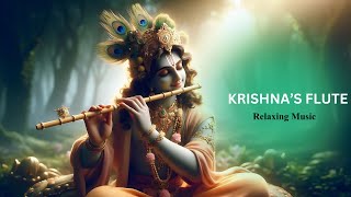 Divine Bliss Krishnas Flute Music for Meditation and Relaxation [upl. by Nylatsirhc717]