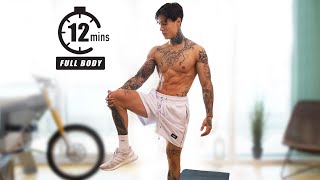 Complete 12 min Fat Burning Workout  Get Shredded [upl. by Arries24]