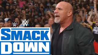 WWE 7 October  Goldberg Returns amp Attacks Gunther  Smackdown  Full match [upl. by Arakaj]