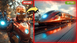 If avengers were trains Marvel amp DC [upl. by Natka]