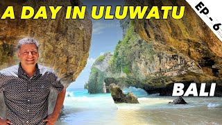 EP 6 A Day in ULUWATU BALI  Uluwatu Temple Ramayan Dance Sea beaches Uluwatu Indonesia [upl. by Eniaral]