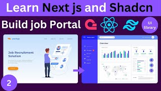 Learn Nextjs and Shadcn in One Video  Build an Online Job Portal Website [upl. by Barcellona733]