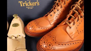 The ULTIMATE English Brogue TRICKERS quotMaltonquot Calf Boot [upl. by Garber]