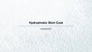 VINNAPAS® for Hydrophobic Skim Coat [upl. by Nedyaj]