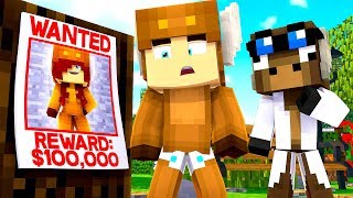 Minecraft Daycare  CRIMINAL BABY ON THE LOSE w MooseCraft Minecraft Kids Roleplay [upl. by Enoid]