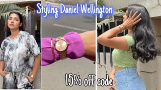 Daniel Wellington watch review Iconic Link Unitone  Bracelet  15 coupon code discount 😱 [upl. by Uke]