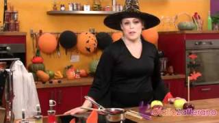 Video Ricetta di Halloween Mele Stregate Caramellate [upl. by Gussie]