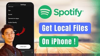 How to Get Local Files on Spotify iPhone [upl. by Allebasi611]