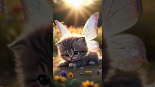 Meet the Kitten with Wings that Will Melt Your Heart 🐾🦋 [upl. by Ayahsey424]