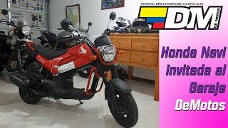 Honda Navi en DeMotos  prueba y reseña de Juan Carlos Posada [upl. by Ellesig]