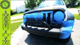 Duplicolor Bed Armor Jeep Grille Project Renegade Update [upl. by Garold157]