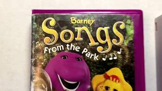 Barney Songs From The Park Video  Barney amp Friends  Vhs Movie Collection [upl. by Alves146]