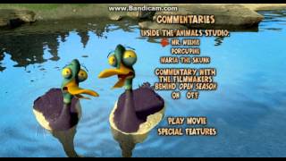 Open Season DVD Menu Walkthrough [upl. by Lleirbag]