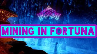 How and Where to Mine in Fortuna  Warframe Guide [upl. by Constantia]